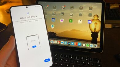 Android und iPadOS im Zusammenspiel (Bild: Tutonaut)