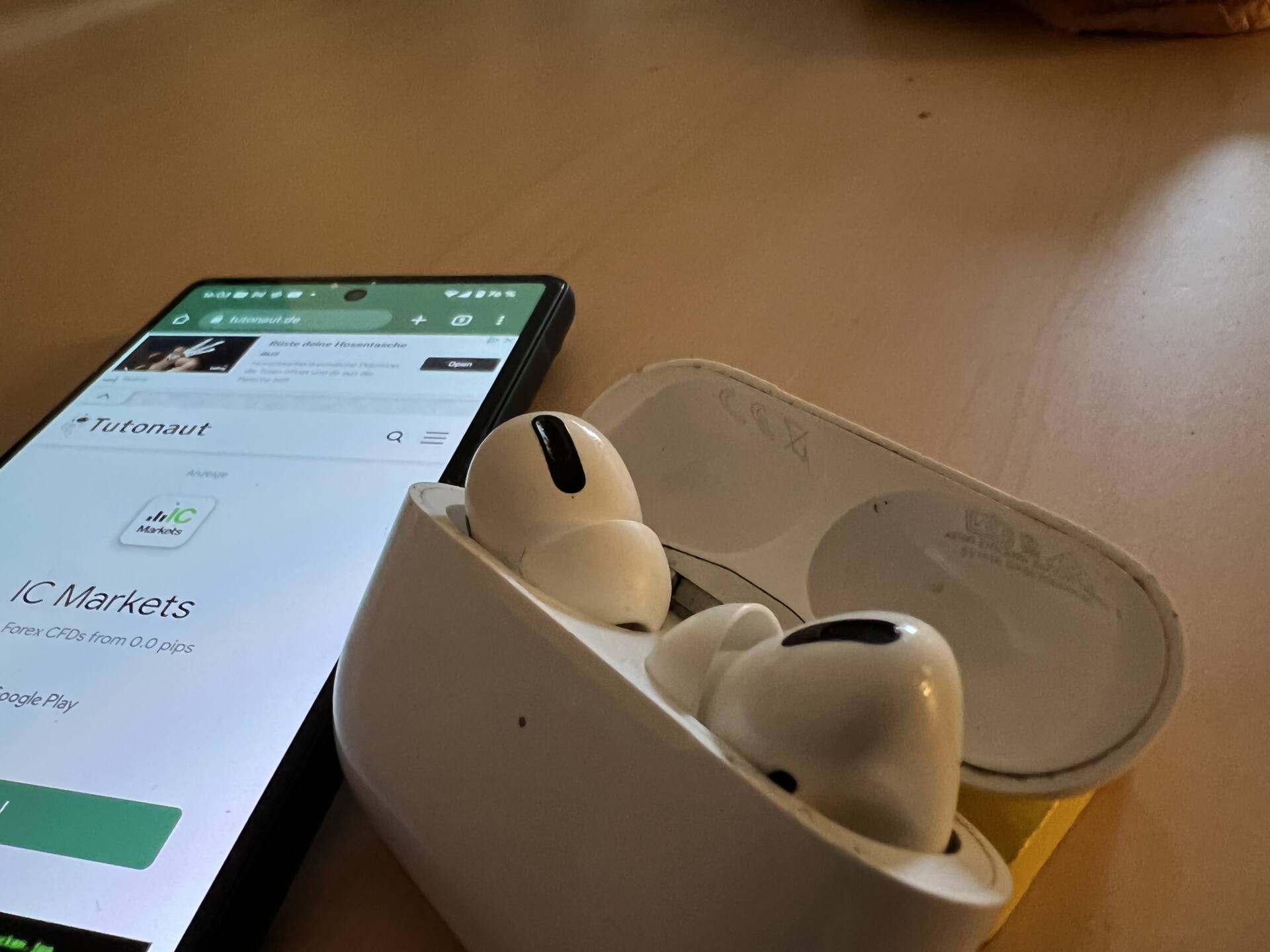 Use AirPods with - that