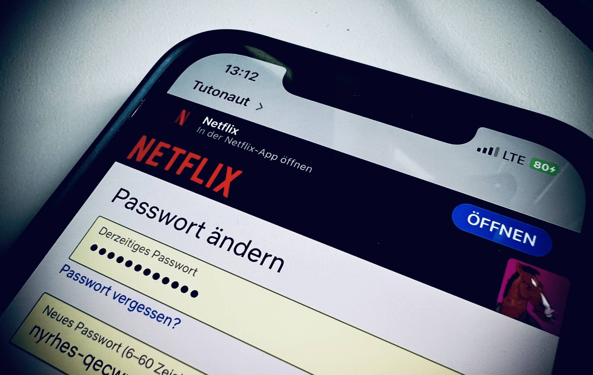 Anleitung NetflixPasswort ändern Der Tutonaut
