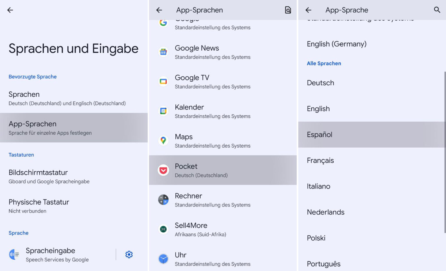 Android 13: Sprache der Apps umstellen | Tutonaut.de