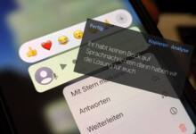 iPhone WhatsApp Telegram Sprachnachricht zu Text umwandeln Tipp