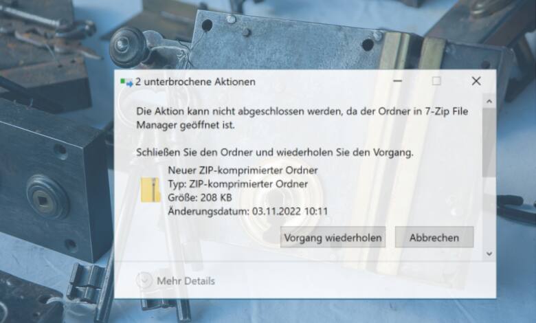 Windows gesperrte Datei löschen