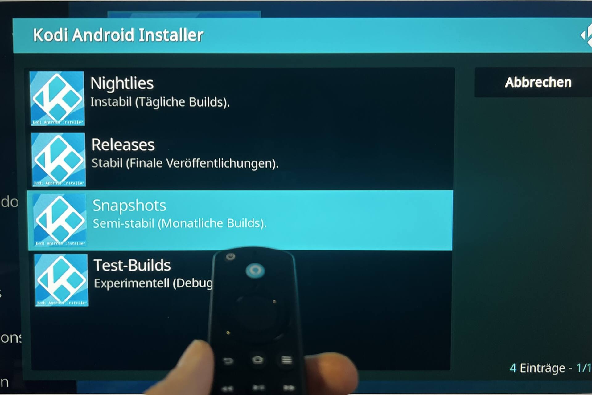 Anleitung Kodi Auf Dem Fire TV Aktualisieren Tutonaut de