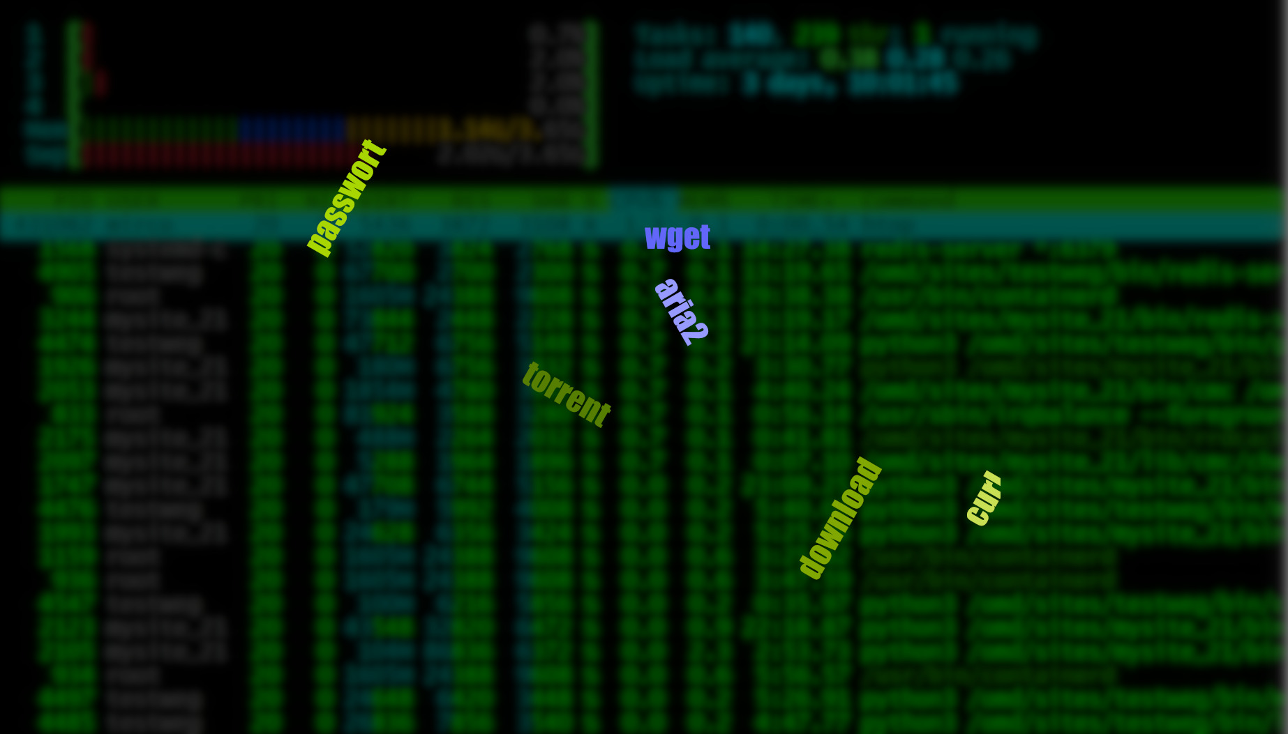 LinuxTerminal Dateien herunterladen