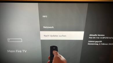 Anleitung Fire TV Update manuell installieren