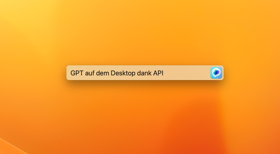 MacGPT Desktop API