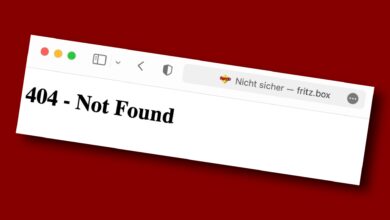 http://fritz.box geht nicht mehr.