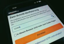 Anleitung: Zwei-Faktor-Authentifizierung bei Amazon einrichten.