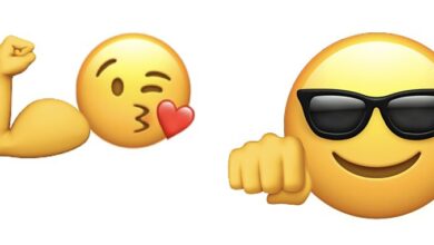 Emoji-Spaß: Mehrere Emojis ergeben ein Gesamtbild.