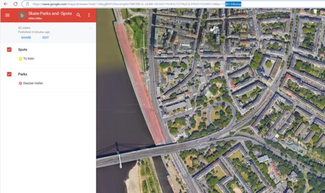 google my maps basteln ohne pois.