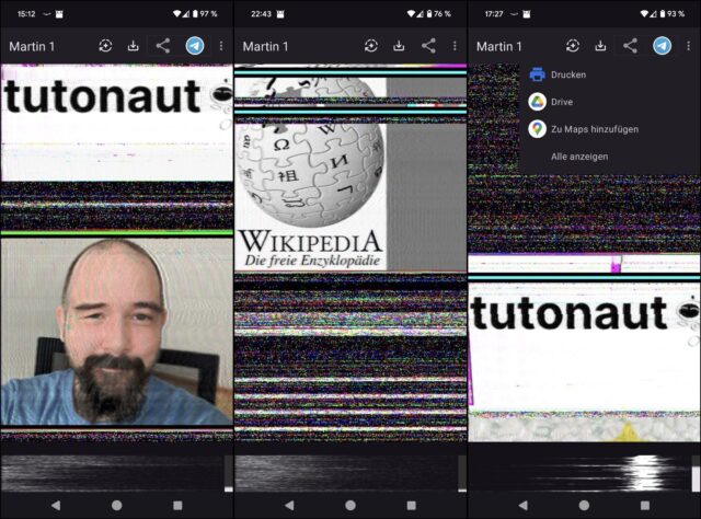 robot36 screenshots mit bildern.