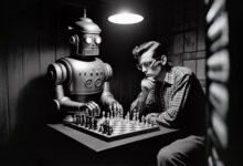 Kann der Mensch die Maschine bei der Bilderkennung schlagen? (Dall-E3/Christian Rentrop)