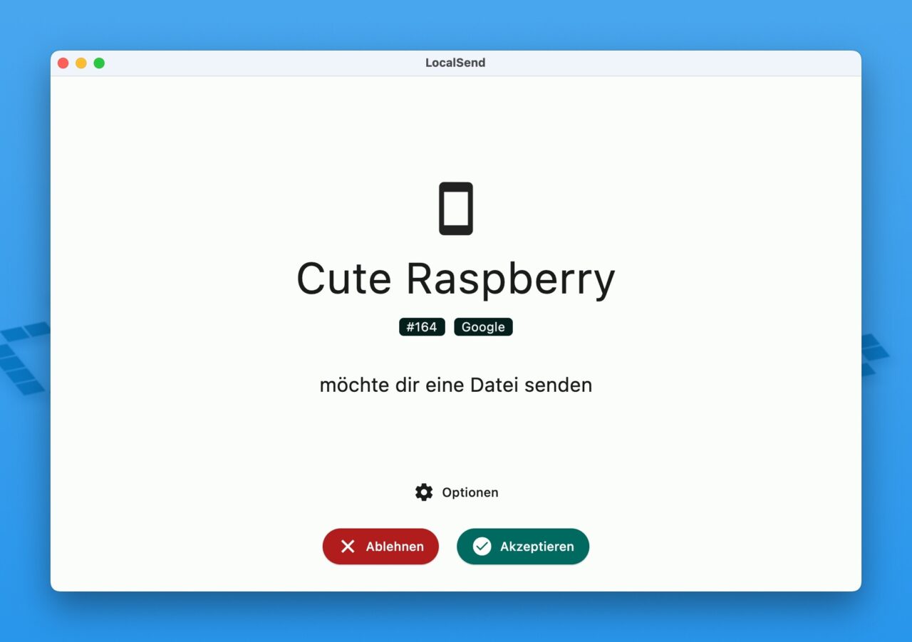 AirDrop-Alternative LocalSend OpenSource.