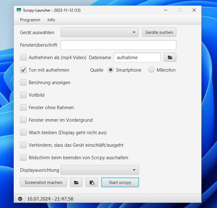 Scrcpy-Launcher