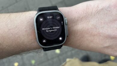 Apple Watch Pausentag.