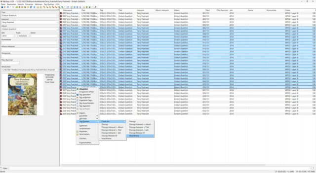 dateien in mp3tag.