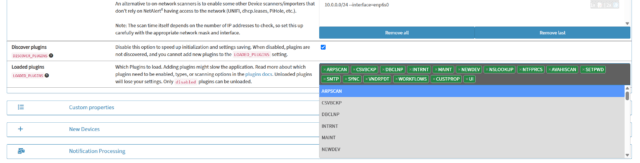 plugins in netalertx.
