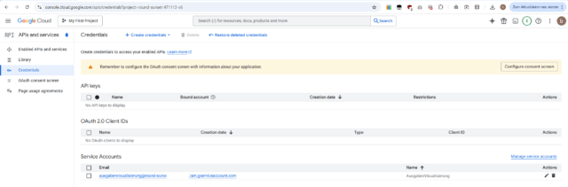 mehr langweilige google api sachen.